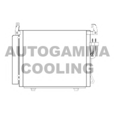 105732 AUTOGAMMA Конденсатор, кондиционер