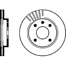 51023PRO PAGID Тормозной диск