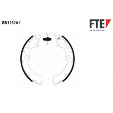 BB1252A1 FTE Комплект тормозных колодок