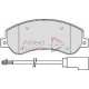 ADB21512 COMLINE Комплект тормозных колодок, дисковый тормоз