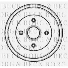 BBR7033 BORG & BECK Тормозной барабан