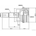 J2822136 HERTH+BUSS JAKOPARTS Шарнирный комплект, приводной вал