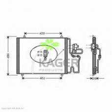 94-6255 KAGER Конденсатор, кондиционер