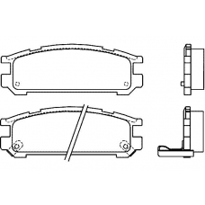 21703 150  0 5 T4067 TEXTAR Колодки тормозные