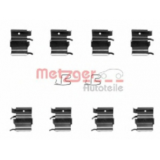 109-1244 METZGER Комплектующие, колодки дискового тормоза