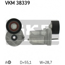 VKM 38339 SKF Натяжной ролик, поликлиновой  ремень