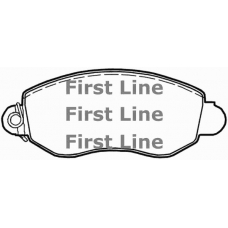 FBP3251 FIRST LINE Комплект тормозных колодок, дисковый тормоз