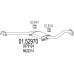 01.52970 MTS Средний глушитель выхлопных газов