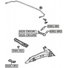 0325-CRVUPR ASVA Рычаг независимой подвески колеса, подвеска колеса