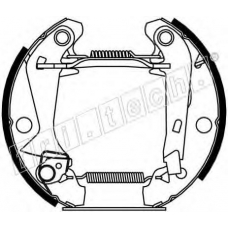 16051 fri.tech. Комплект тормозных колодок