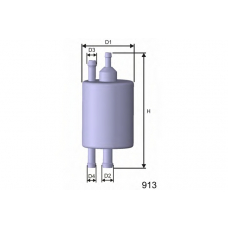 E841 MISFAT Топливный фильтр
