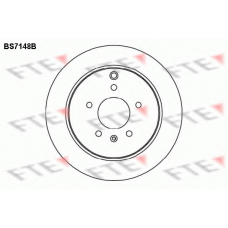 BS7148B FTE Тормозной диск