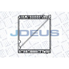 117M06 JDEUS Радиатор, охлаждение двигателя