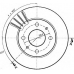 BSF4621 QUINTON HAZELL Тормозной диск