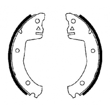 BB1097A1 FTE Комплект тормозных колодок