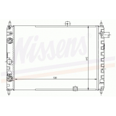 63160 NISSENS Радиатор 63160