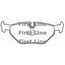 FBP3100 FIRST LINE Комплект тормозных колодок, дисковый тормоз