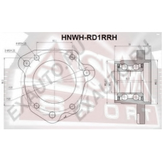HNWH-RD1RRH ASVA Ступица колеса