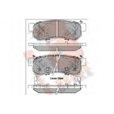 RB2058-203 R BRAKE Комплект тормозных колодок, дисковый тормоз