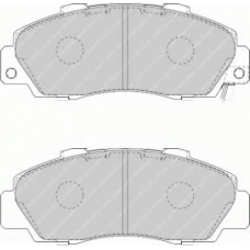 FSL1505 FERODO Комплект тормозных колодок, дисковый тормоз