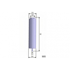 E101 MISFAT Топливный фильтр