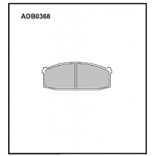 ADB0368 Allied Nippon Тормозные колодки