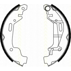 8100 24001 TRISCAN Комплект тормозных колодок