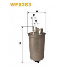 WF8253 WIX Топливный фильтр