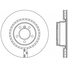 BDR2505.20 OPEN PARTS Тормозной диск