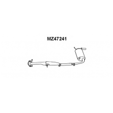MZ47241 VENEPORTE Глушитель выхлопных газов конечный