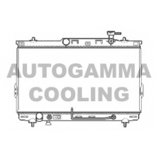 104070 AUTOGAMMA Радиатор, охлаждение двигателя