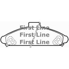 FBP1292 FIRST LINE Комплект тормозных колодок, дисковый тормоз