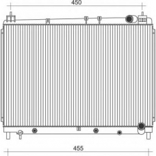 350213103700 MAGNETI MARELLI Радиатор, охлаждение двигателя