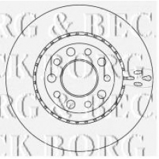 BBD4517 BORG & BECK Тормозной диск