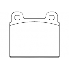 20011 185  0 4 T400 TEXTAR Колодки тормозные