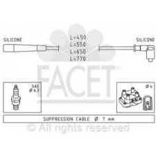 4.8495 FACET Ккомплект проводов зажигания