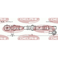 LH0380 DELPHI Тормозной шланг