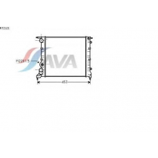 RT2121 AVA Радиатор, охлаждение двигателя