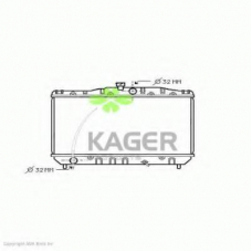 31-1074 KAGER Радиатор, охлаждение двигателя