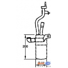 8FT 351 335-091 HELLA Осушитель, кондиционер