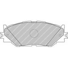 FSL1936 FERODO Комплект тормозных колодок, дисковый тормоз