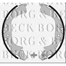 BBS6200 BORG & BECK Комплект тормозных колодок