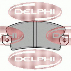 LP56 DELPHI Комплект тормозных колодок, дисковый тормоз