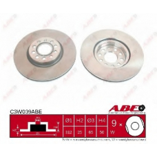 C3W039ABE ABE Тормозной диск