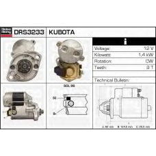 DRS3233 DELCO REMY Стартер