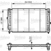 731756 VALEO Радиатор, охлаждение двигателя