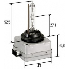 8GS 009 028-021 HELLA Лампа накаливания, фара рабочего освещения; Лампа 