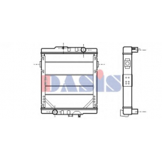 390090T AKS DASIS Радиатор, охлаждение двигателя