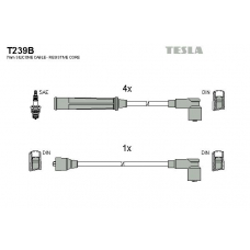 T239B TESLA Комплект проводов зажигания