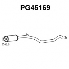 PG45169 VENEPORTE Предглушитель выхлопных газов